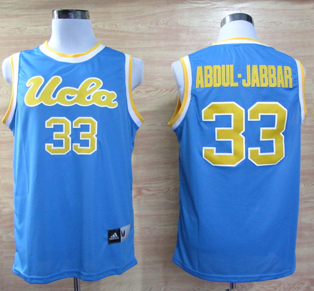  NCAA UCLA Bruins 33 Kareem Abdul Jabbar Blue College Basketball Jersey